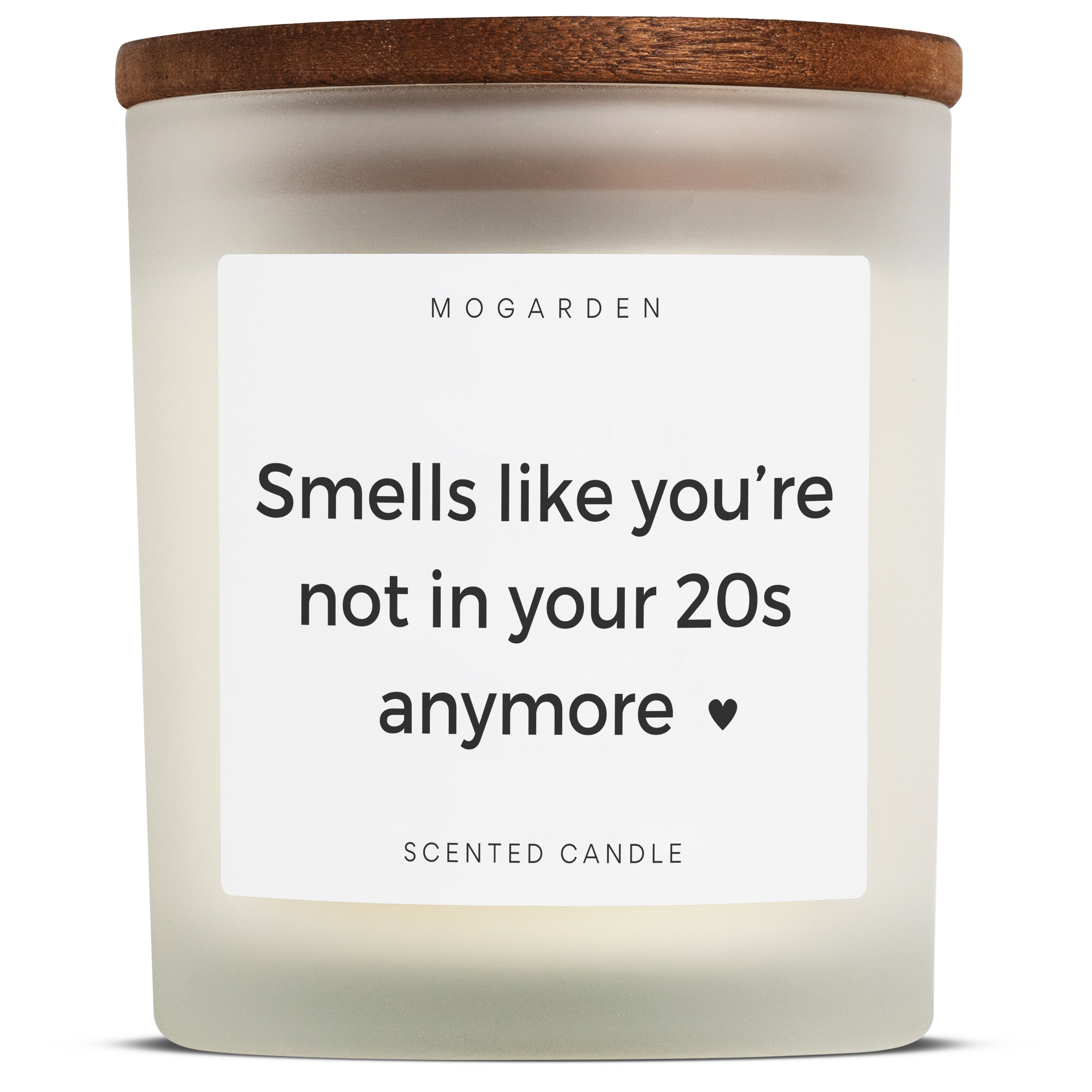 30th Birthday Gifts for Women Men, 30th Birthday Candle Gift, Luxury Vanilla Scented Candle 220g