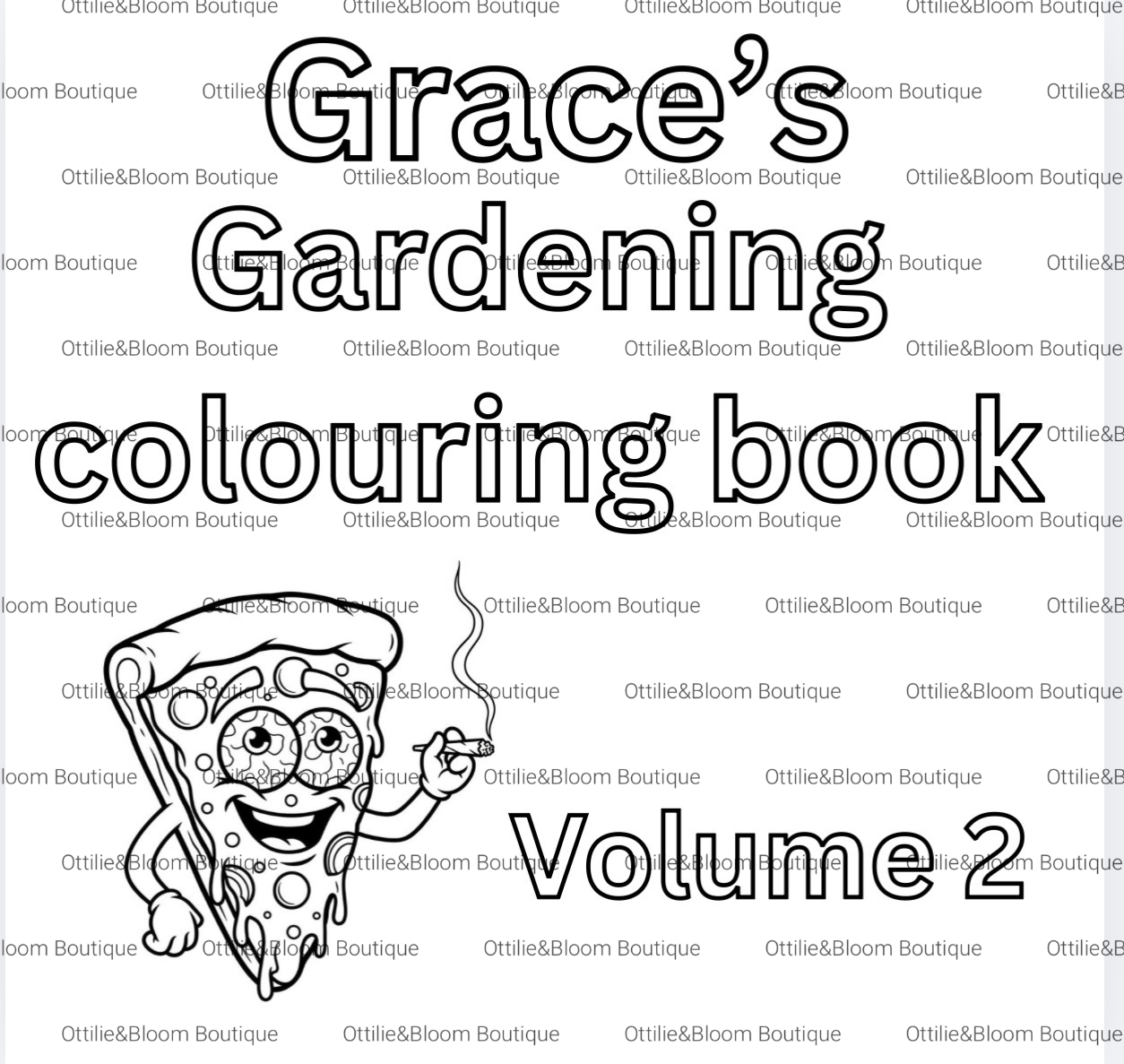 Gardening personalised book - VOL 2