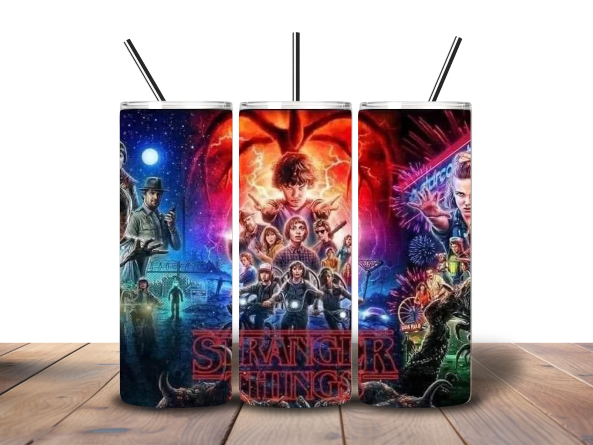 Stranger things tumbler