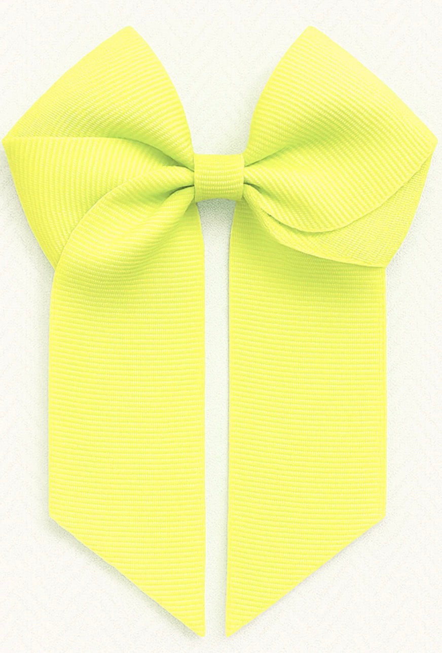 Yellow 4” Hair Bow