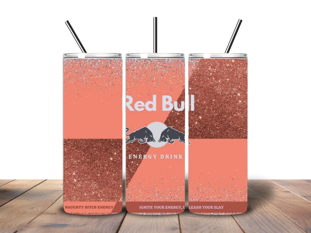 Red bull 20oz tumblers
