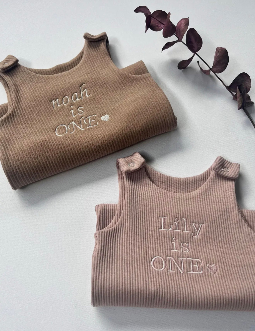 Personlized Baby Dungarees Romper