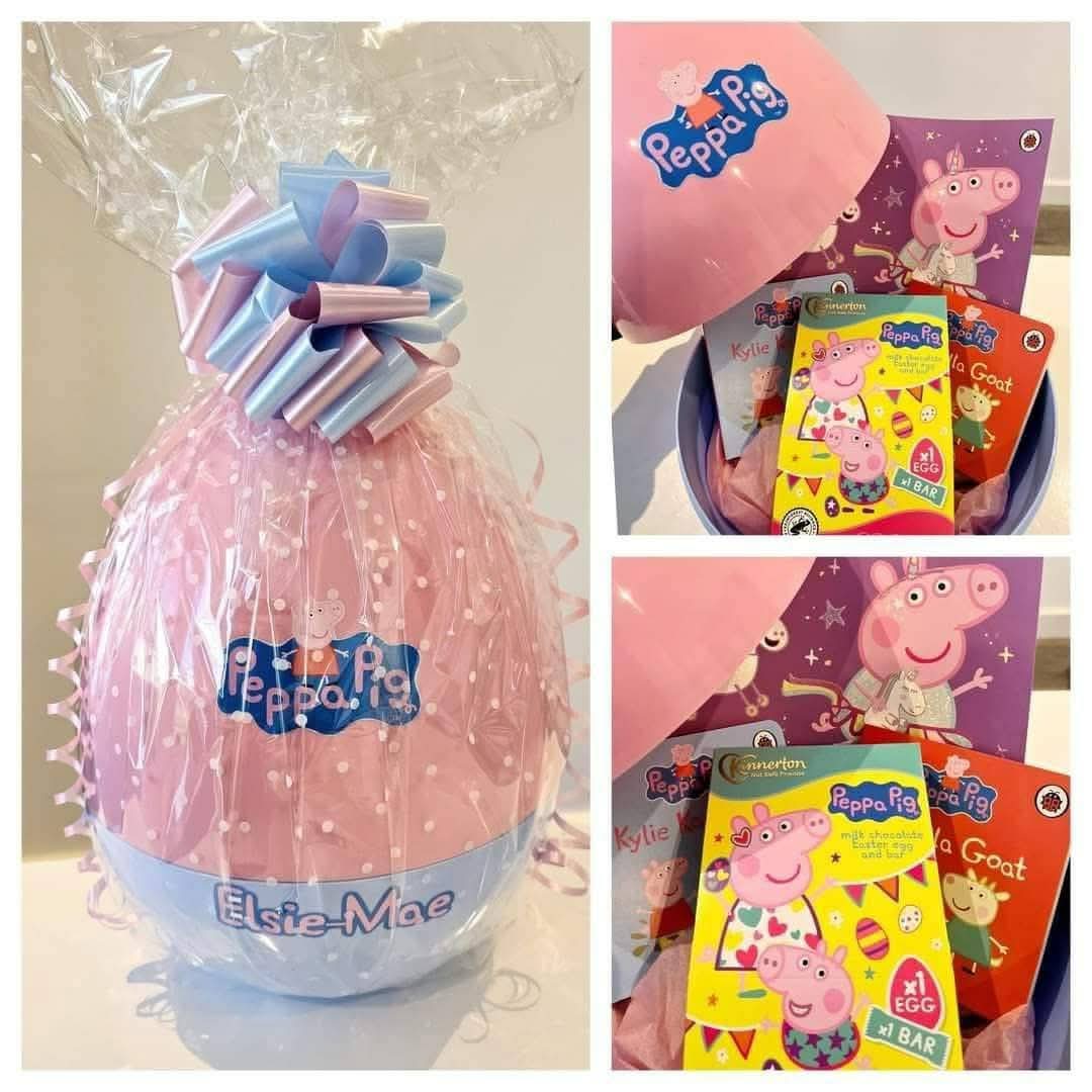 Peppa Pig Fillable Easter Egg Personlised