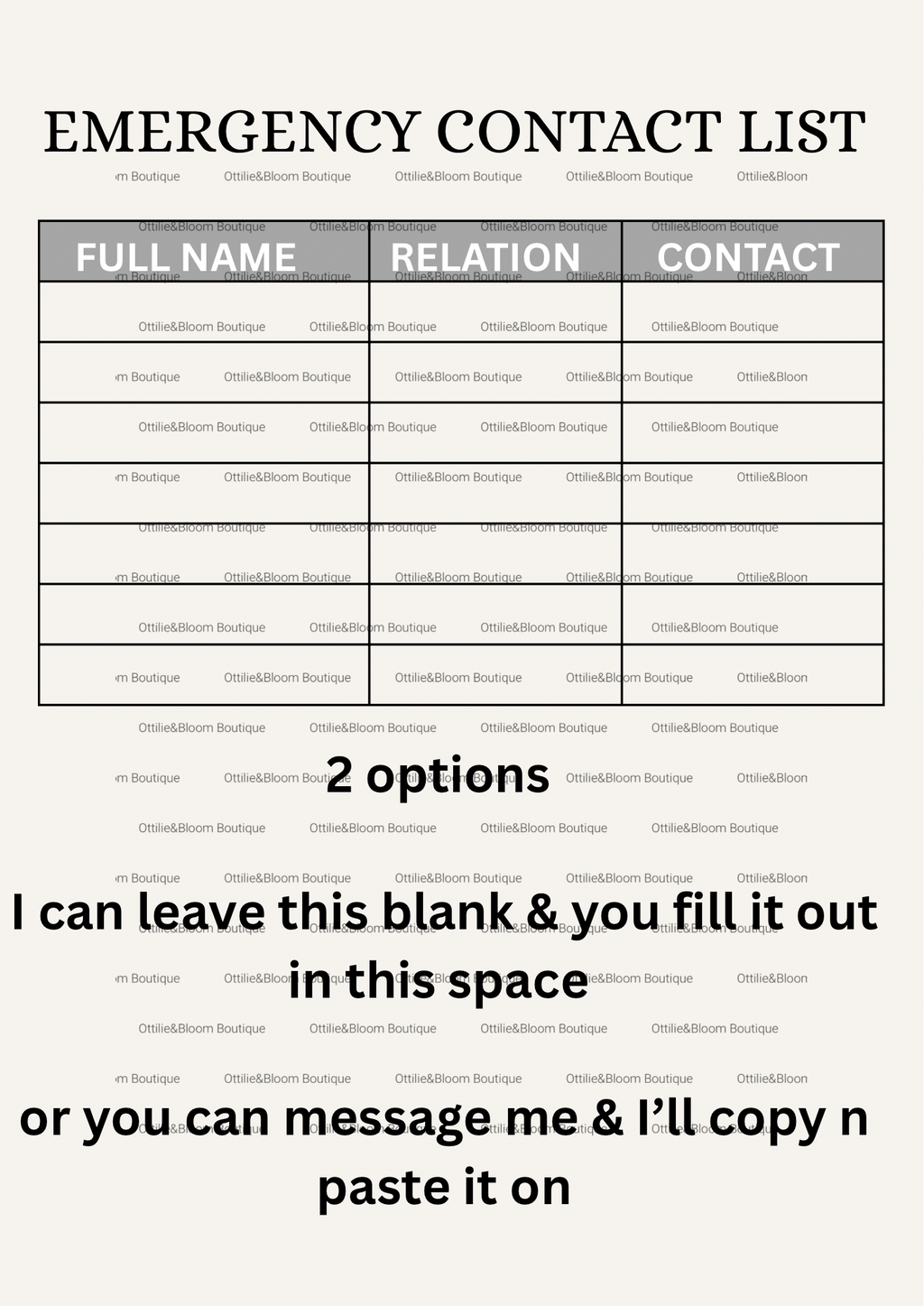 SEN BOOKLET