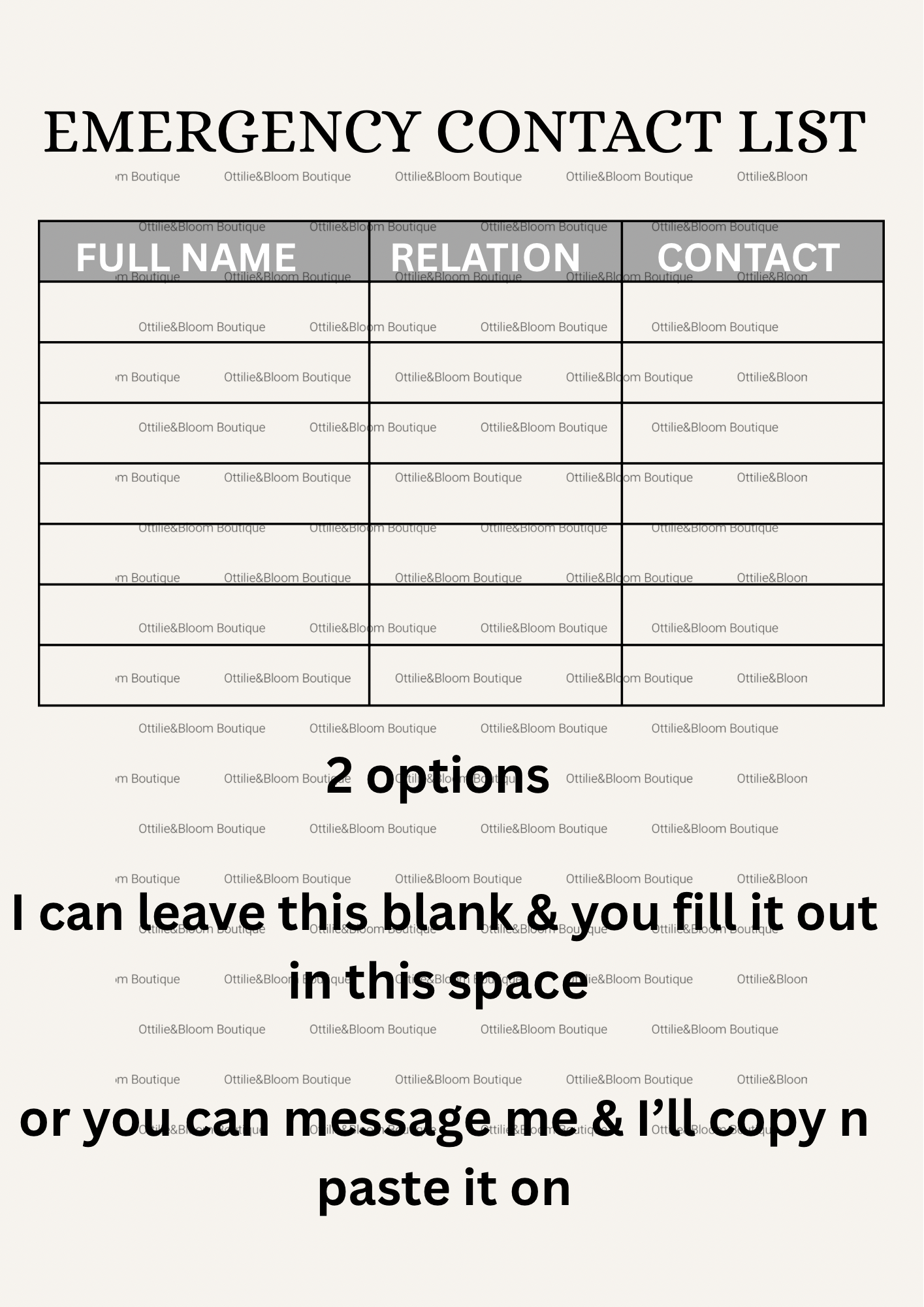 SEN BOOKLET