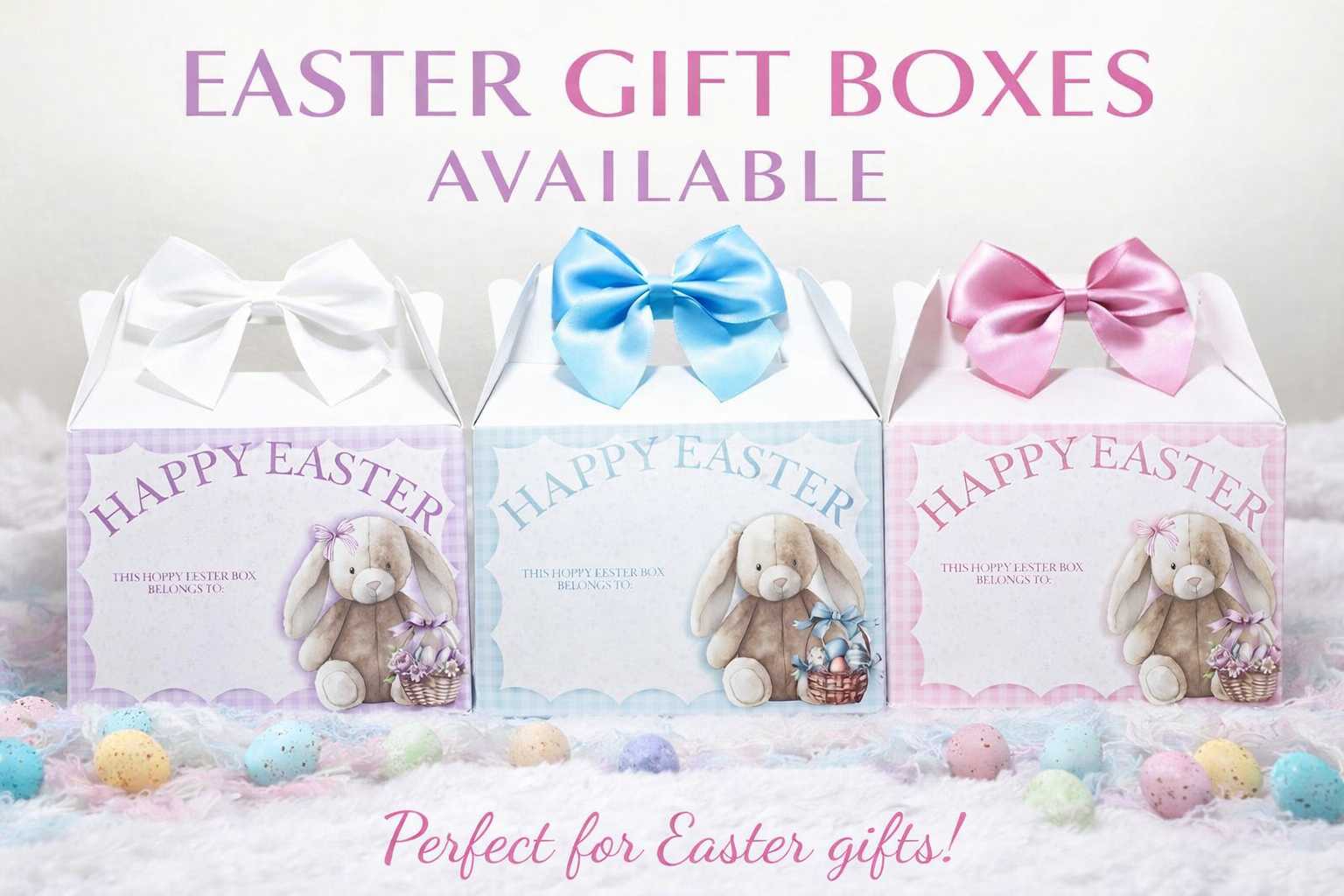Easter gift box - fillable