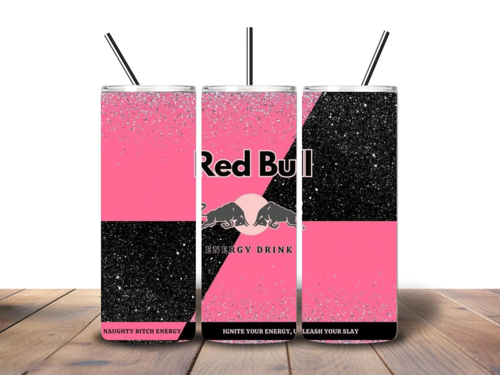 Red bull 20oz tumblers