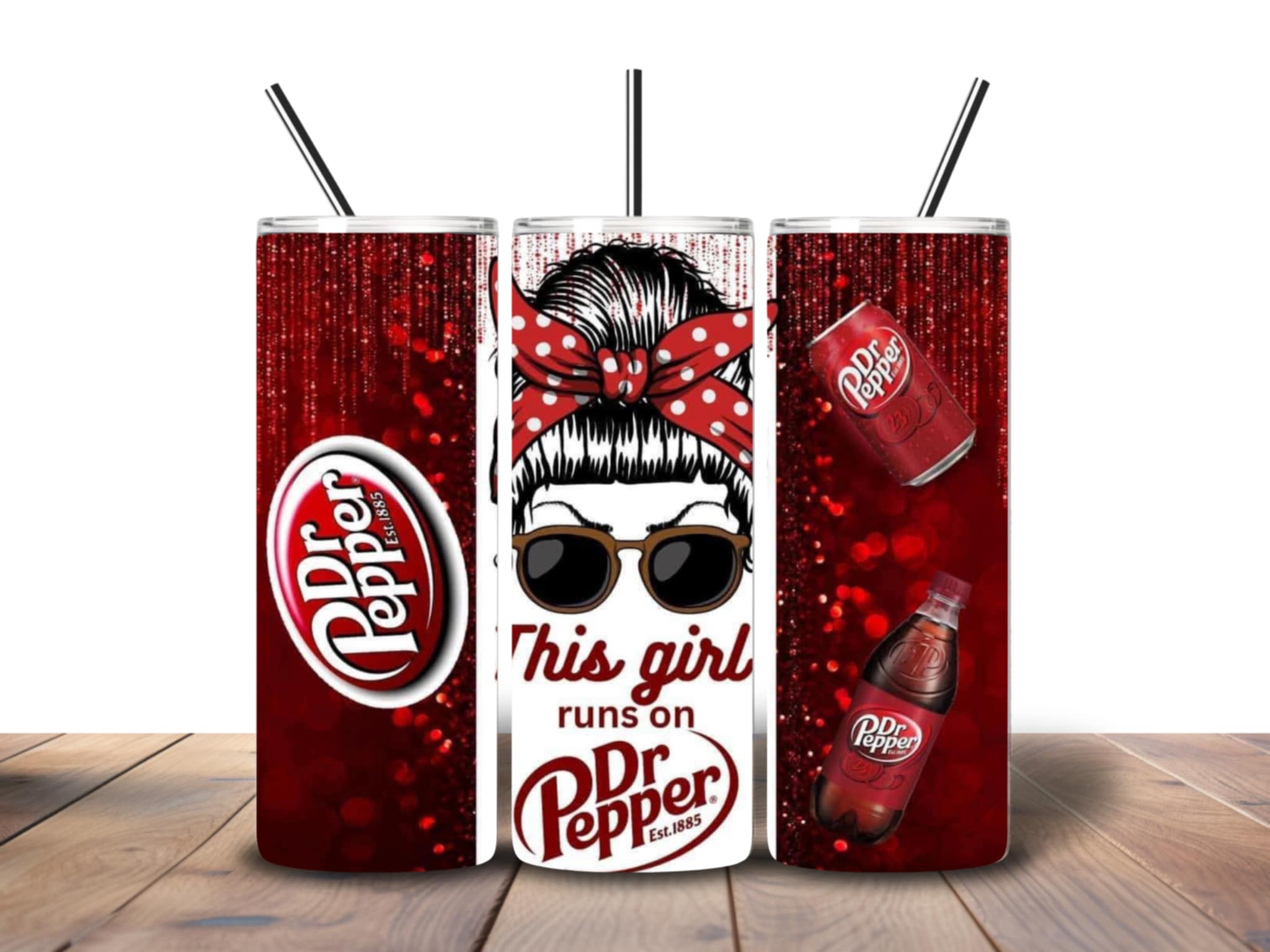 Dr Pepper tumbler