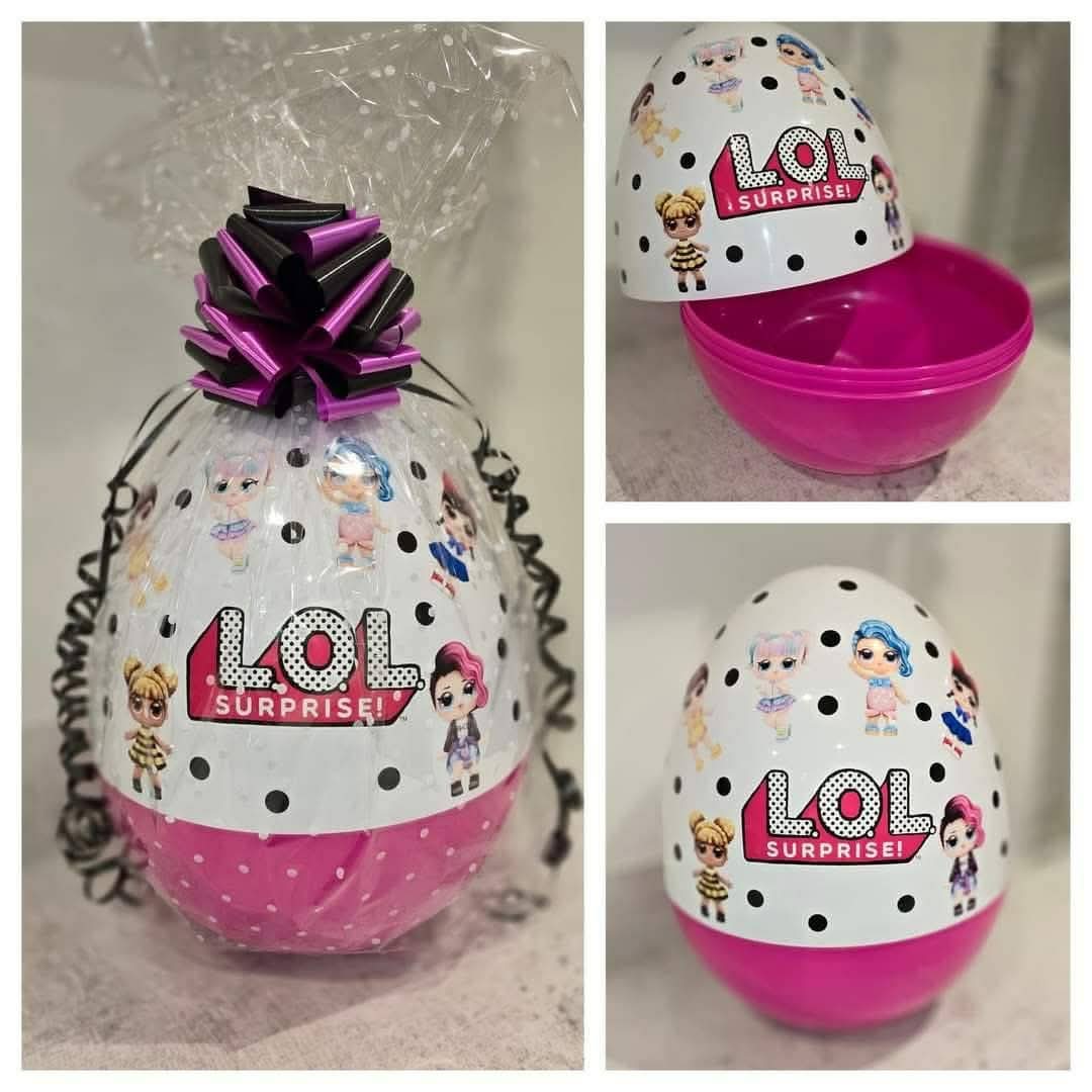 lol surprise fillable Easter egg personalised