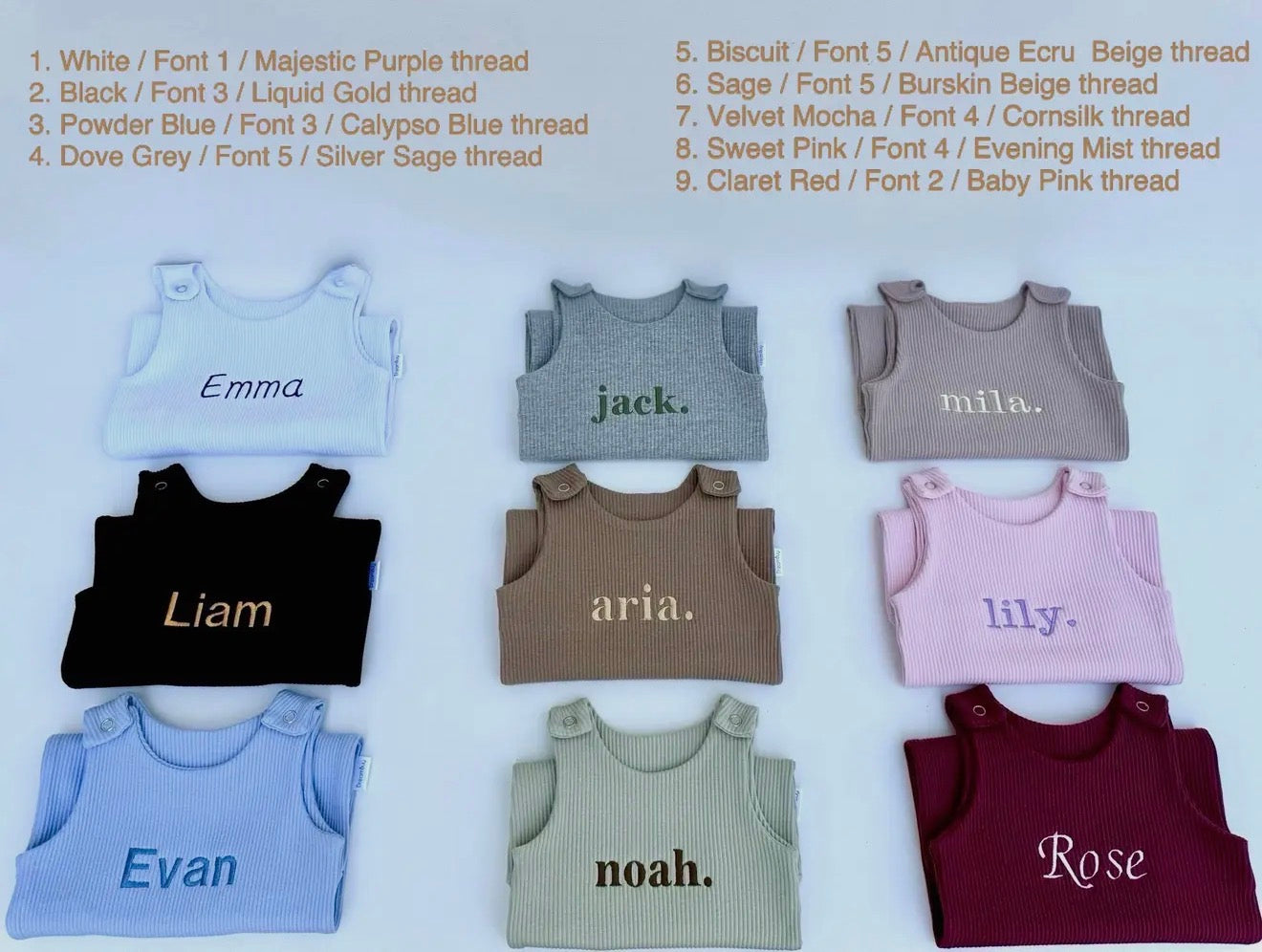 Personlized Baby Dungarees Romper