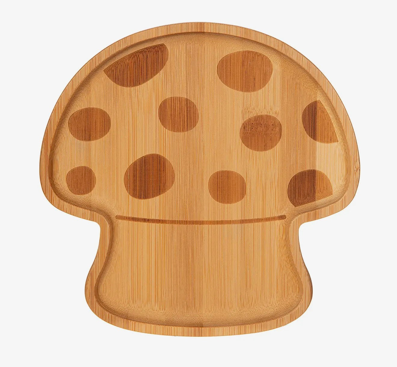 Mushroom Bamboo Plate