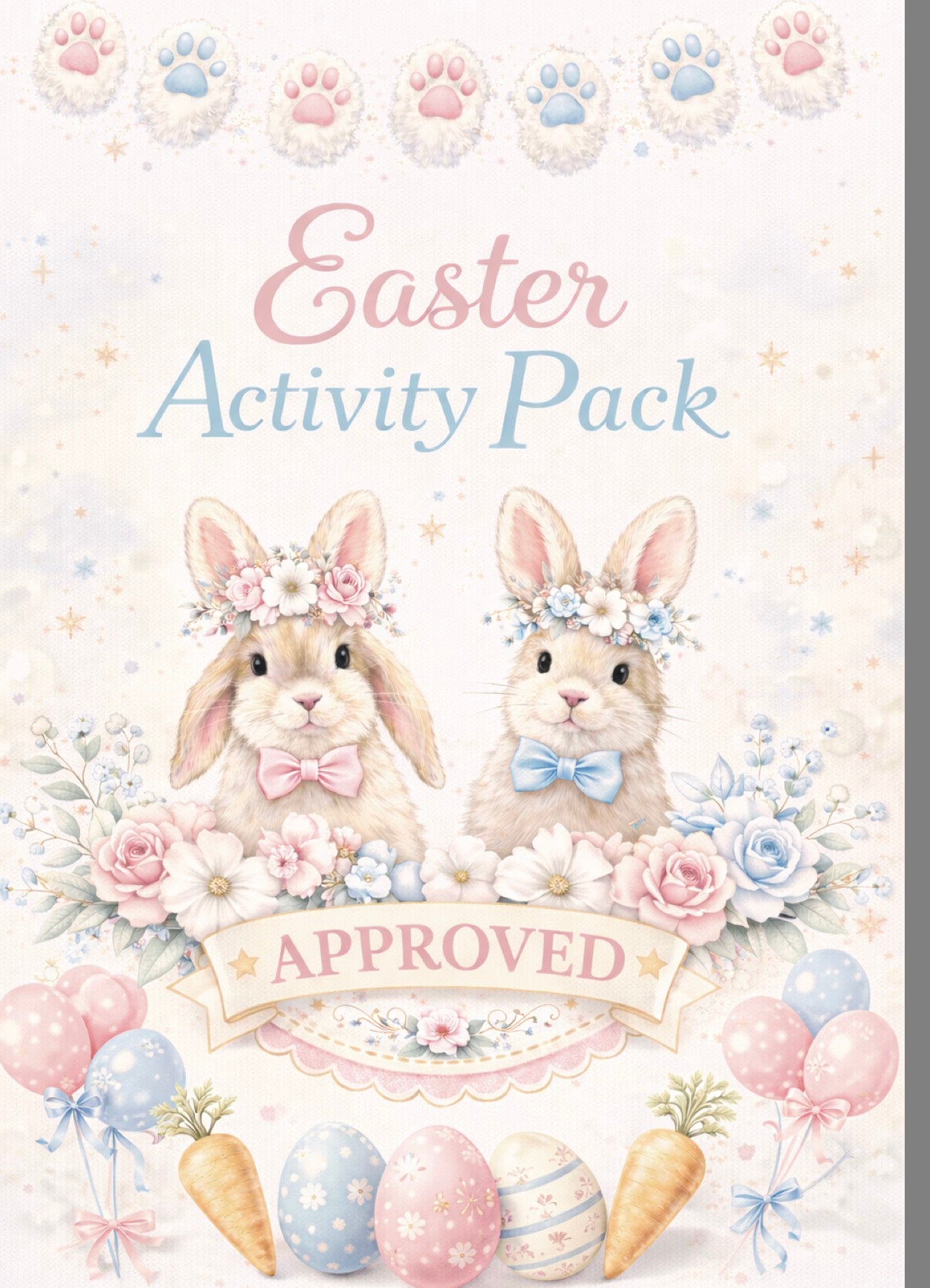 Easter activity pack a4