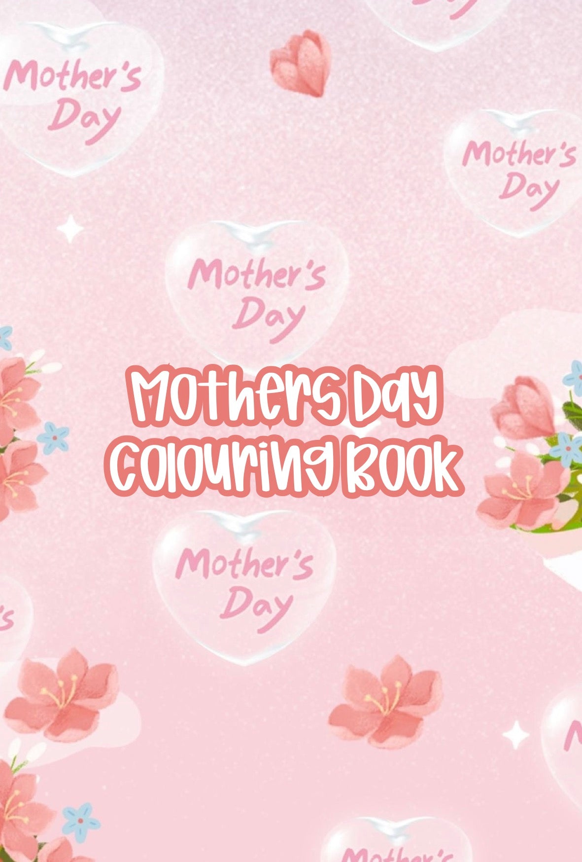 Mother’s Day colouring book a4