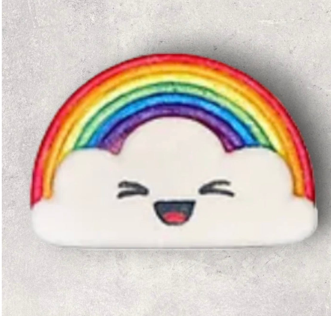 Cloud rainbow bath bomb