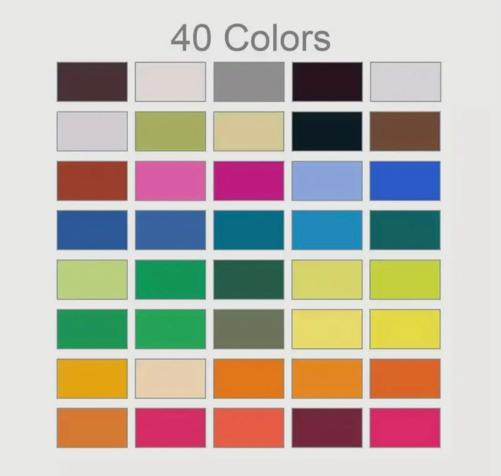 40pc colouring markers