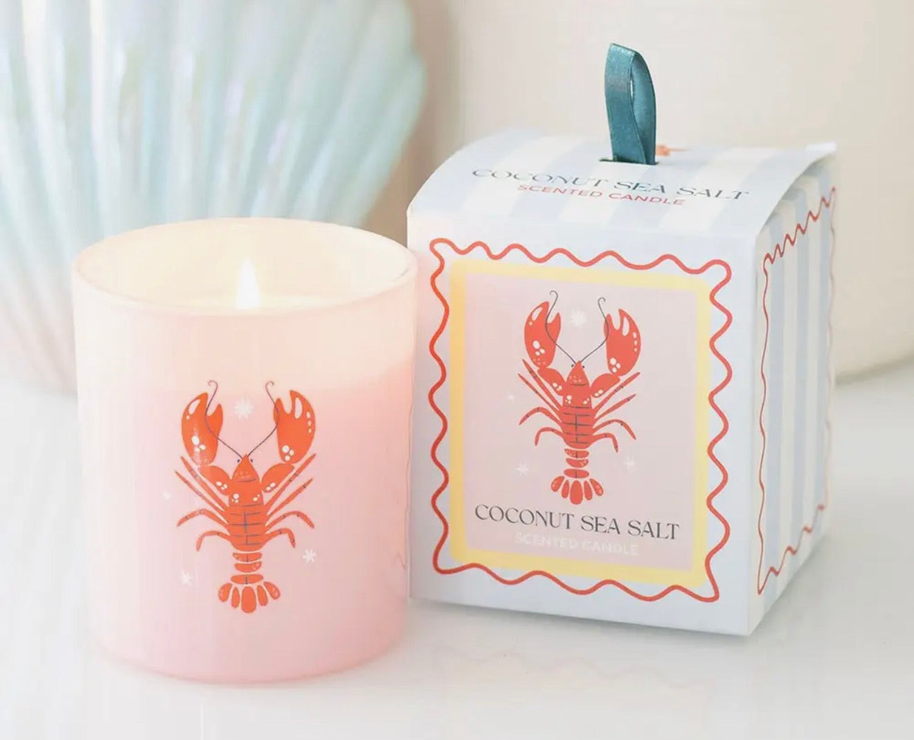 Pastel Lobster Coconut & Sea Salt
Coastal Candle