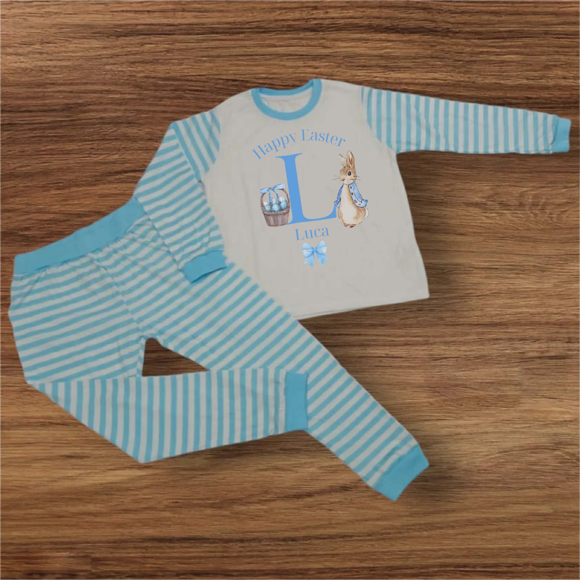 Personlised Easter pj’s