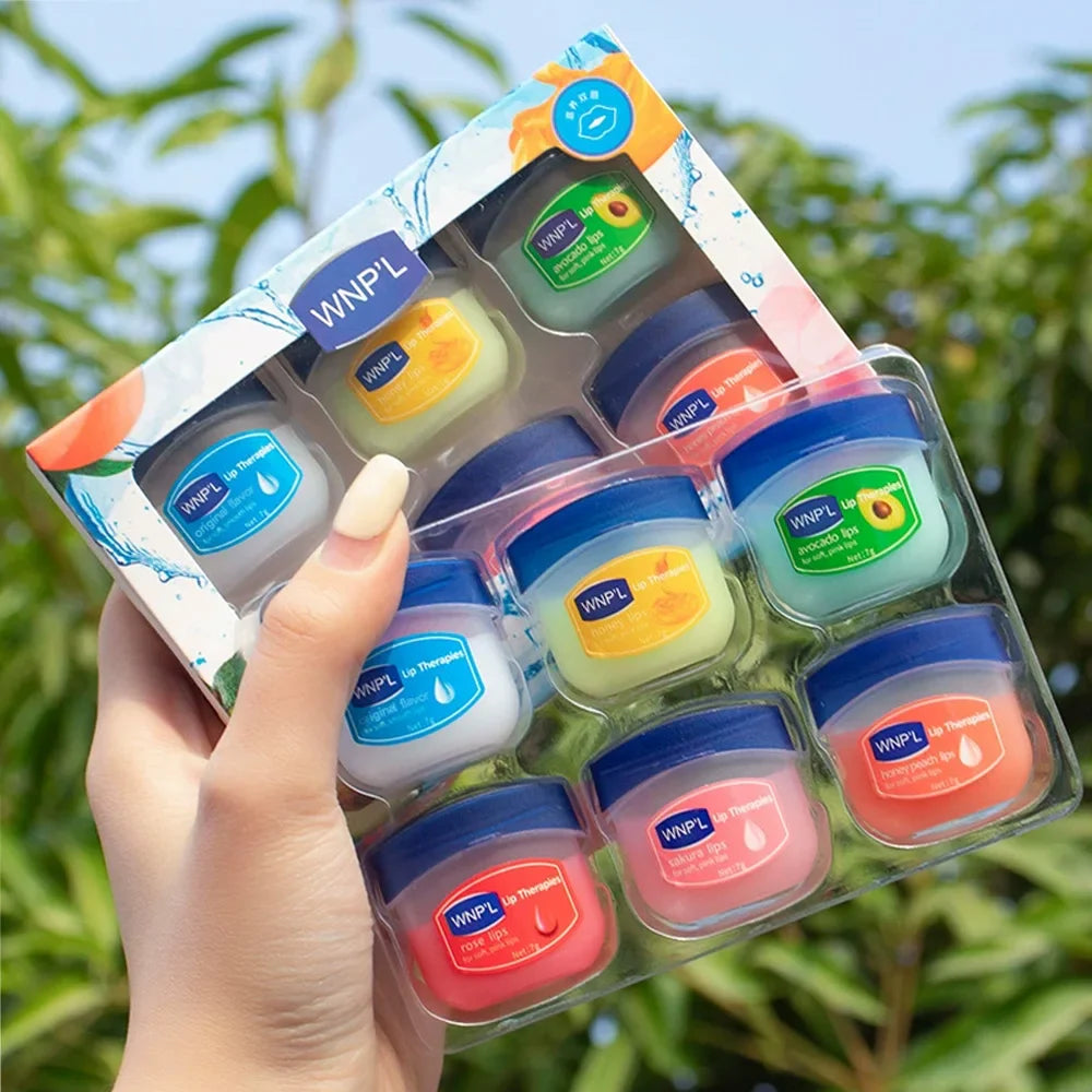 8/6/4pcs Moisturizing Lip Balm Set Lip Care Moisturizing Base Natural Plant Base Moisturizing Crack Lip Care Jelly Moisturizer